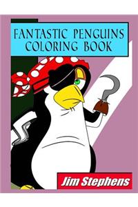 Fantastic Penguins Coloring Book