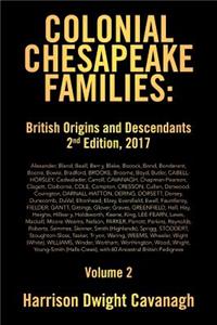 Colonial Chesapeake Families