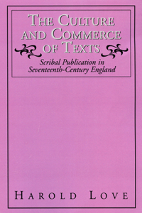 The Culture and Commerce of Texts
