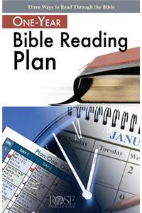 One-Year Bible Reading Plan (pack of 5)