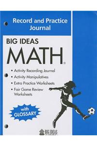 Big Ideas Math: Blue: Record and Practice Journal