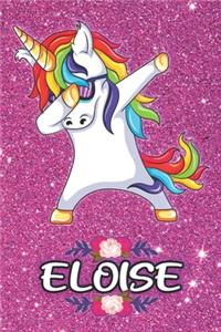 Eloise - Dabbing Unicorn Notebook