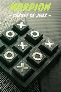 Morpion Carnet de Jeux