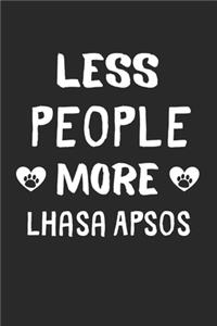 Less People More Lhasa Apsos