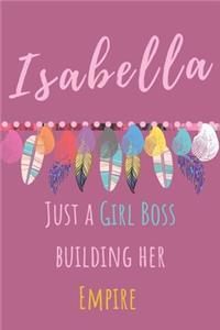 Isabella. Just A Girl Boss Building Her Empire