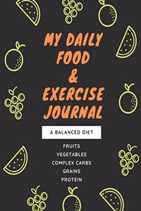 My Daily Food and Exercise Journal