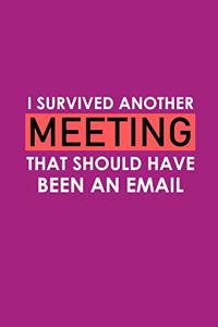 I Survived Another Meeting That Should Have Been An Email