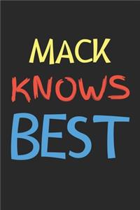 Mack Knows Best
