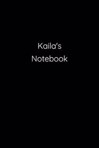 Kaila's Notebook