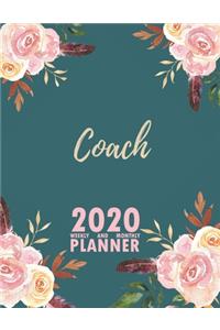 Coach 2020 Weekly and Monthly Planner