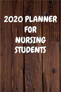 2020 Planner for Nursing Students
