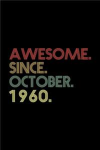 Awesome Since October 1960