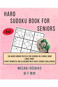 Hard Sudoku Book For Seniors # 10