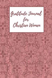 Gratitude Journal for Christian Women