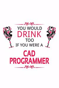 You Would Drink Too If You Were A Cad Programmer