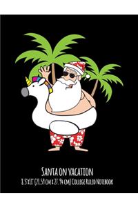 Santa On Vacation 8.5