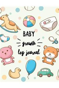 Baby Growth Log Journal