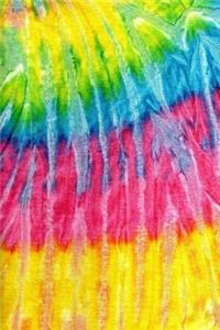 Tie Dye Pattern Lined Journal