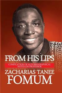 From His Lips