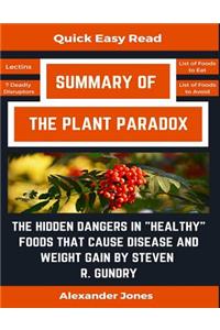 Summary Of The Plant Paradox