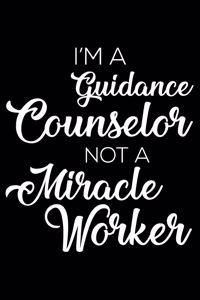 I'm a Guidance Counselor Not a Miracle Worker