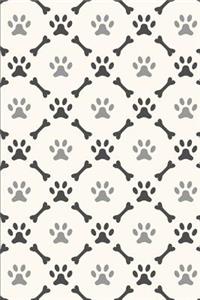 Dog Pattern - Paws and Bones Decoration
