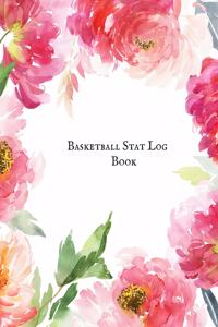 Basketball Stat Log Book