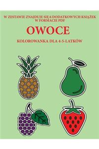 Kolorowanka dla 4-5-latków (Owoce)