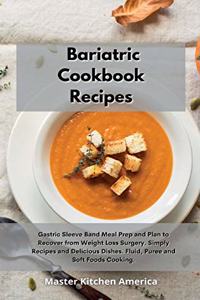 Bariatric Cookbook Recipes