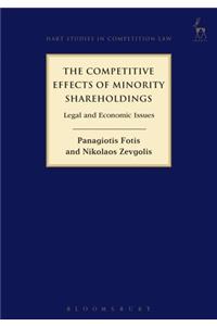 Competitive Effects of Minority Shareholdings