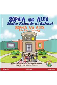 Sophia and Alex Make Friends at School