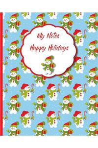 My Notes Happy Holidays.