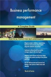 Business performance management