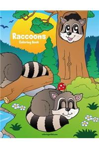 Raccoons Coloring Book 1
