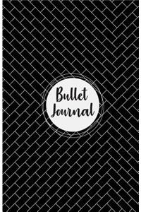 Bullet Journal: Black Brick Cover: Notebook, Bullet Journal Dotted Grid, 100 Pages (5.5 X 8.5)