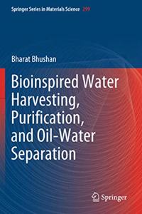 Bioinspired Water Harvesting, Purification, and Oil-Water Separation