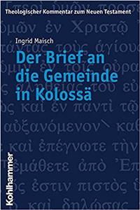 Der Brief an Die Gemeinde Kolossa