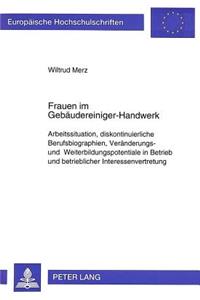 Frauen im Gebaeudereiniger-Handwerk