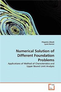 Numerical Solution of Different Foundation Problems