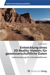 Entwicklung eines 3D-Reality-Viewers für geowissenschaftliche Daten