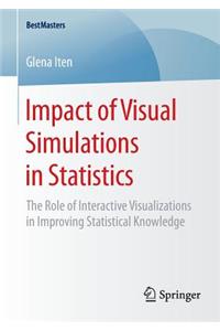 Impact of Visual Simulations in Statistics
