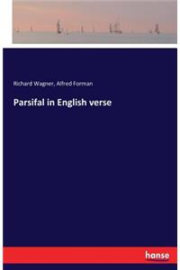 Parsifal in English verse