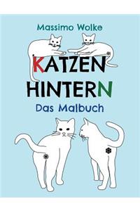Katzenhintern - Das Malbuch