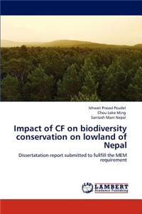 Impact of Cf on Biodiversity Conservation on Lowland of Nepal