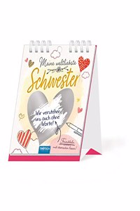 Trotsch Meine weltliebste Schwester UberraschungsgruÃŸe: Geschenk Rubbelsticker Schwester Kreativitat Geschenkidee Uberraschung Tischaufsteller: ... ... UberraschungsgruÃŸe Tischaufsteller