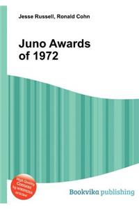 Juno Awards of 1972