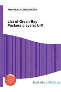 List of Green Bay Packers Players