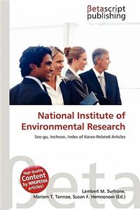 National Institute of Environmental Research