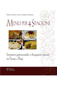 Menu Per 4 Stagioni