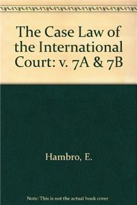 Case Law of the International Court
